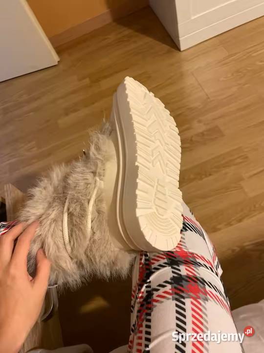 Śniegowce damskie ocieplane pluszem 3540 skóra ekologiczna Świdnica sprzedam