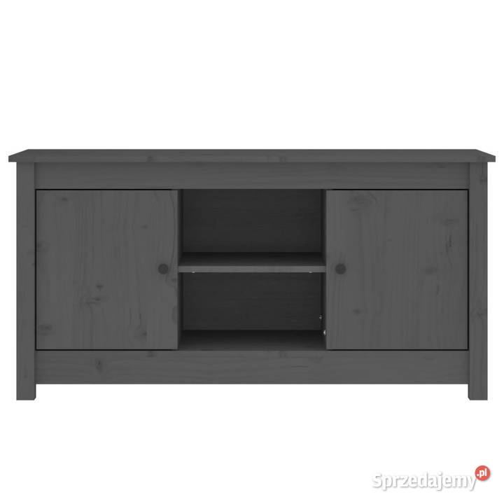 Szafka pod telewizor szara 103x365x52 drewno mazowieckie