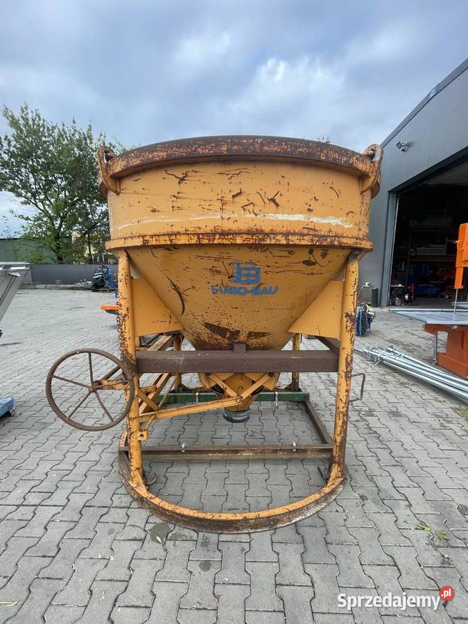 Zbiornik lej do betonu 2000L Niemiecki pojemnik nie Motoryzacja Ślesin