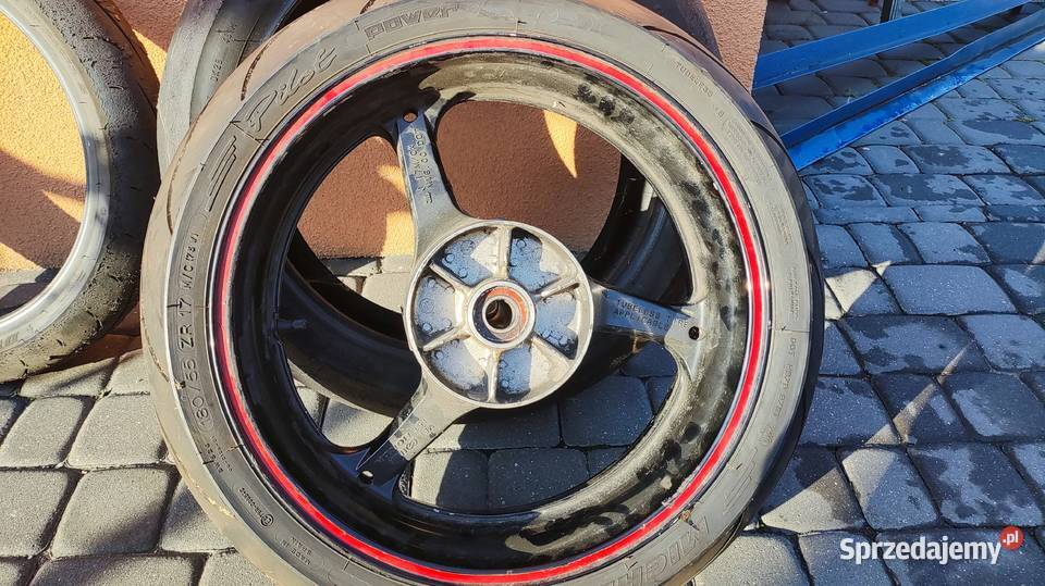 Felga tyl Honda CBR1000 opony pomorskie