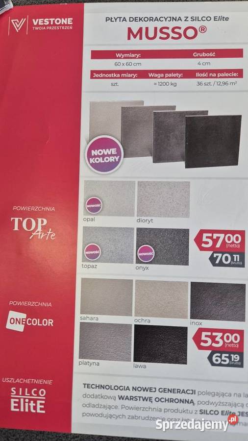 Płyty tarasowe Musso taras Hryniewicze