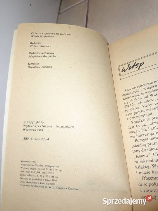 Wstęp do dorosłości Andrzej Lucjan Jaczewski Pozostałe Skwierzyna sprzedam