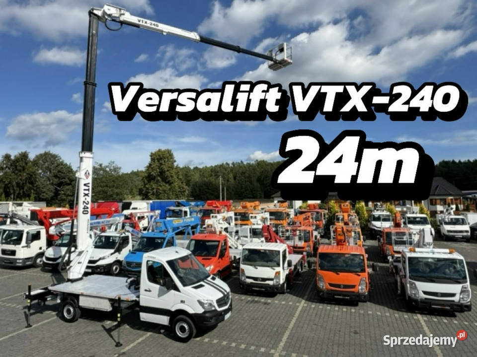 Mercedes Sprinter Zwyżka Podnośnik Koszowy wspomaganie kierownicy Widełki