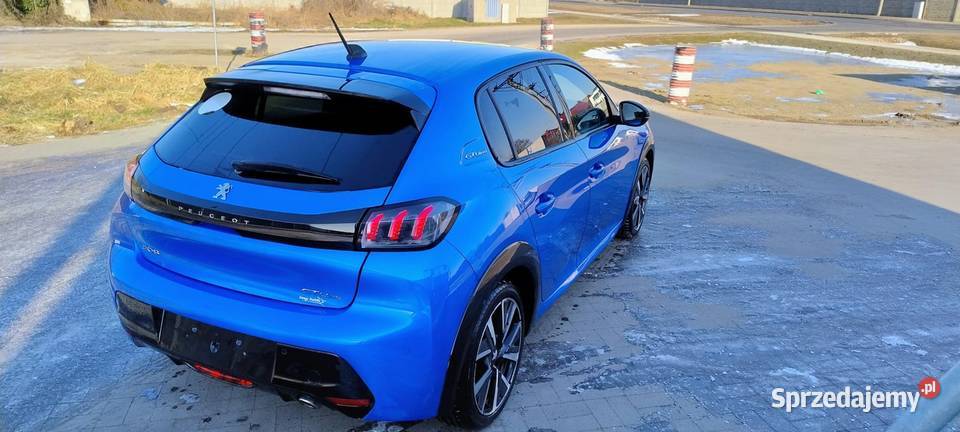 Peugeot 208 II Gt Line 15 DIESEL FULL Piękny Uniejów