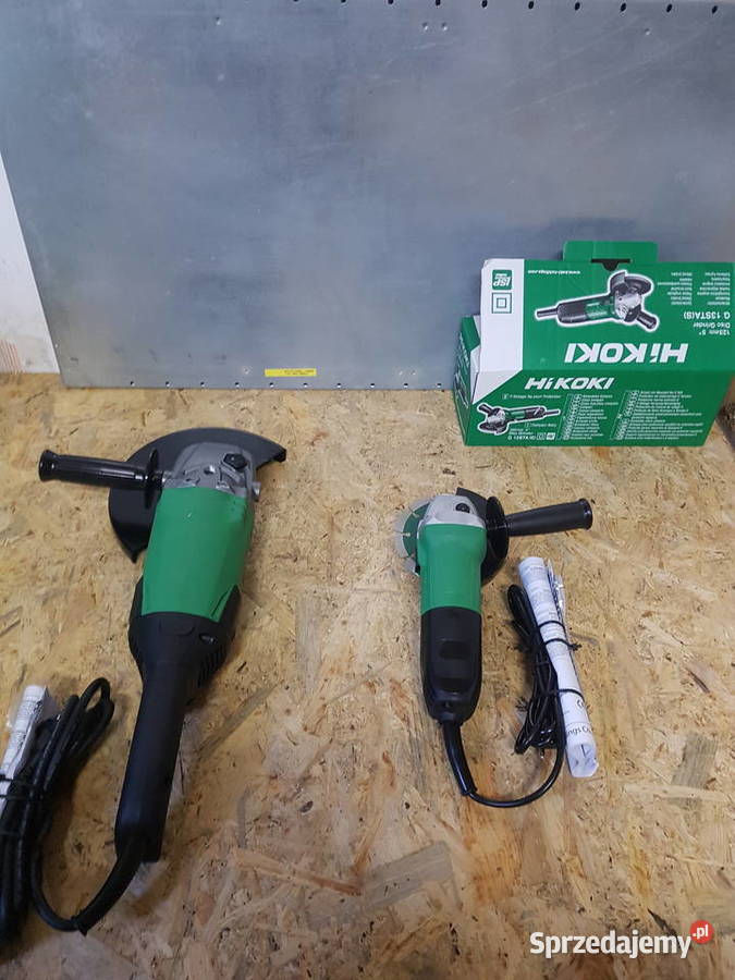 Zestaw szlifierek Hikoki Hitachi szlifierka Głogowa