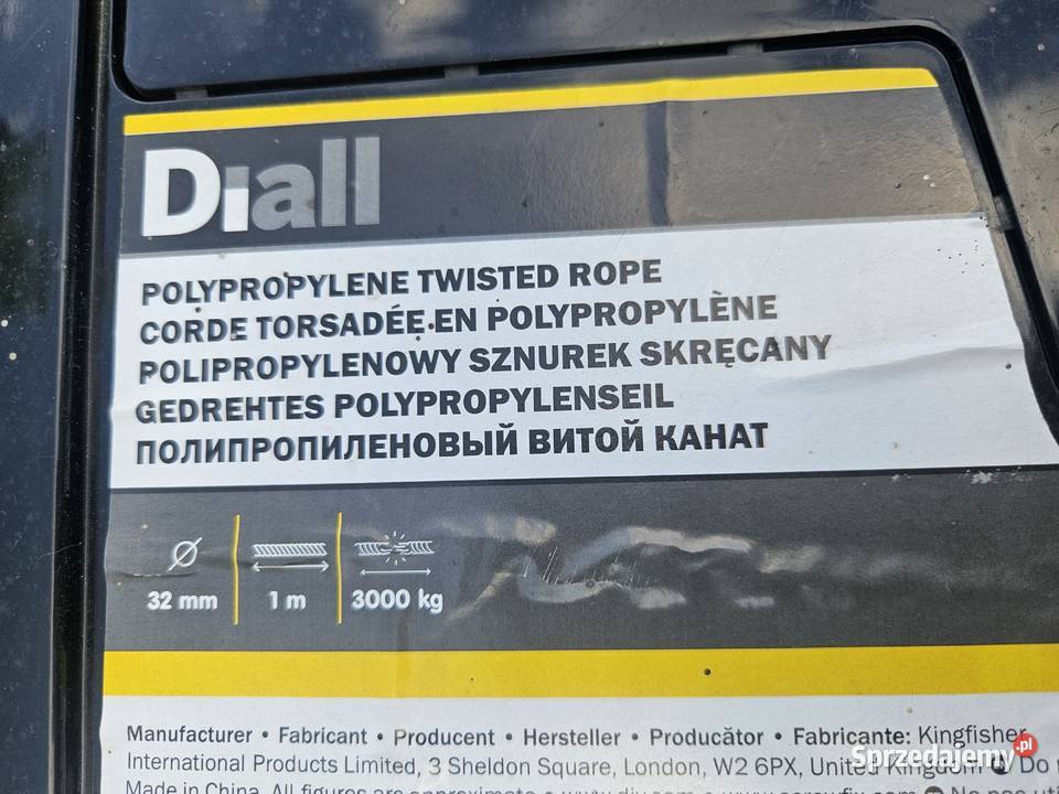Lina 32mm syntetyczna polipropylenowa 16m Katowice
