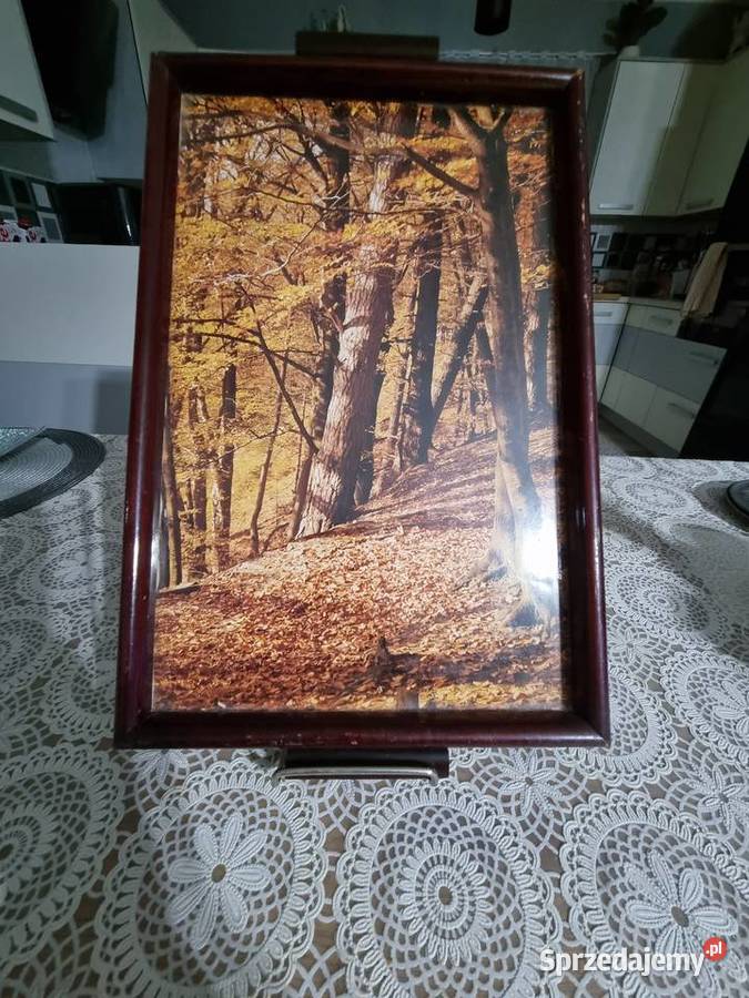 Taca drewniana wielkopolskie Wola Podłężna sprzedam