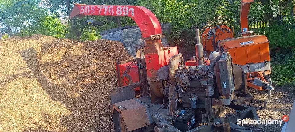 Rębak rembak spalinowy diesel tarczowy Skorpion 250 25cm 60 KM Teknamotor