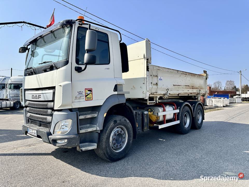 CF 410 Euro 6 6x4 Wywrotka Hydroburta Klapodrzwi Grójec sprzedam