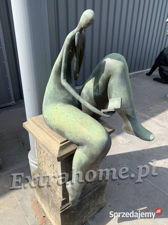 Figura z brązu Thick lady Nowoczesna kobita w Dekoracje i ozdoby