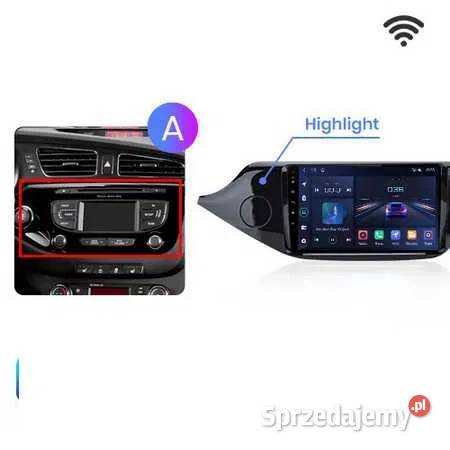 Radio android 11 Kia Ceed JD 1218r wifi gps Ożarowice
