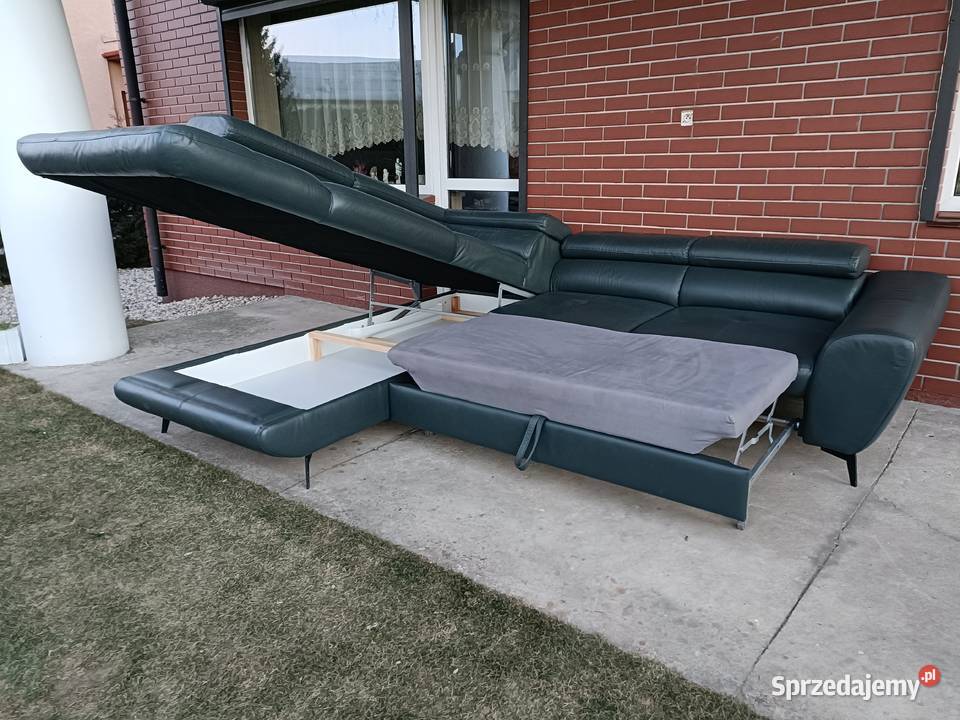 Sprzedam narożnik ze skóry wielkopolskie Konin