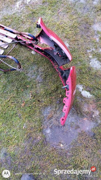 Zderzak przedni wersja z PDC Peugeot 208 2 2021r dolnośląskie Lubin