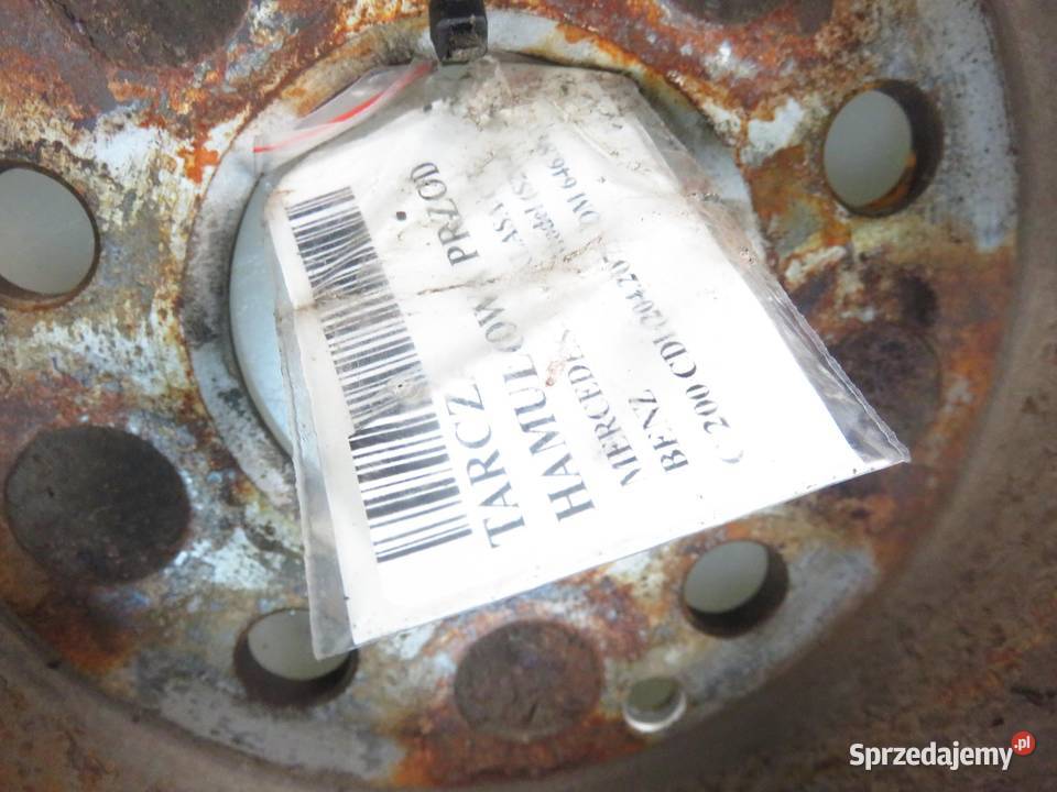 TARCZE HAMULCOWE PRZÓD MERCEDES 204 200 CDI sprzedam