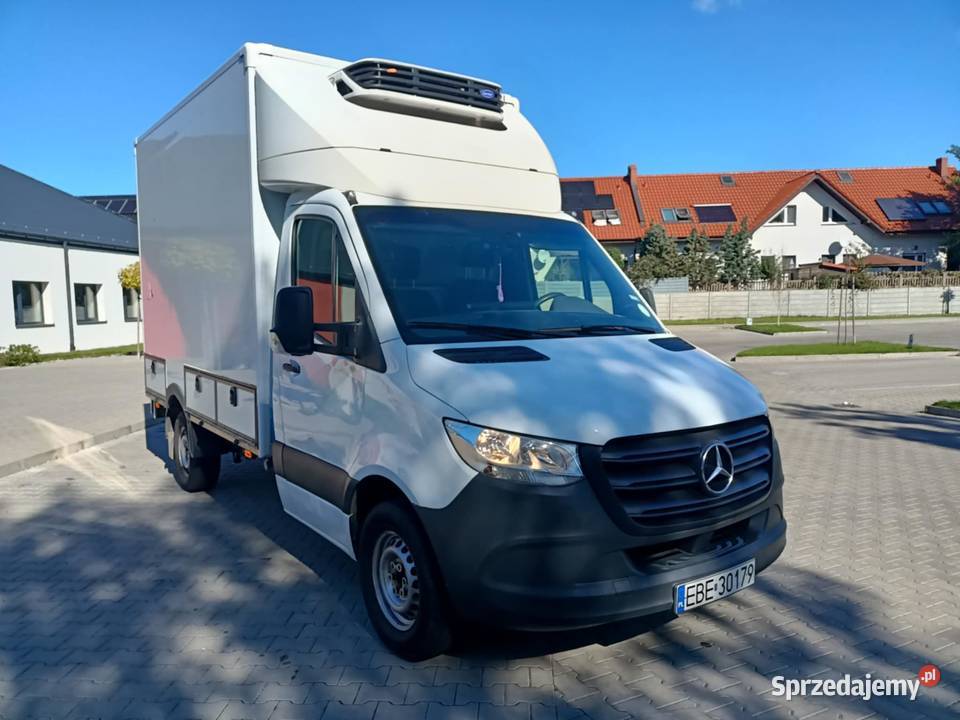 MERCEDES SPRINTER 314 KONTENER CHŁODNIA MROŹNIA Mercedes-Benz wielkopolskie Ostrów Wielkopolski sprzedam