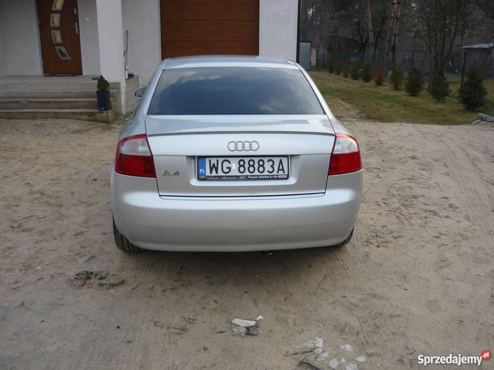 AUDI A4 B6 19TDI 2002r XENON STAN mazowieckie Stary Helenów