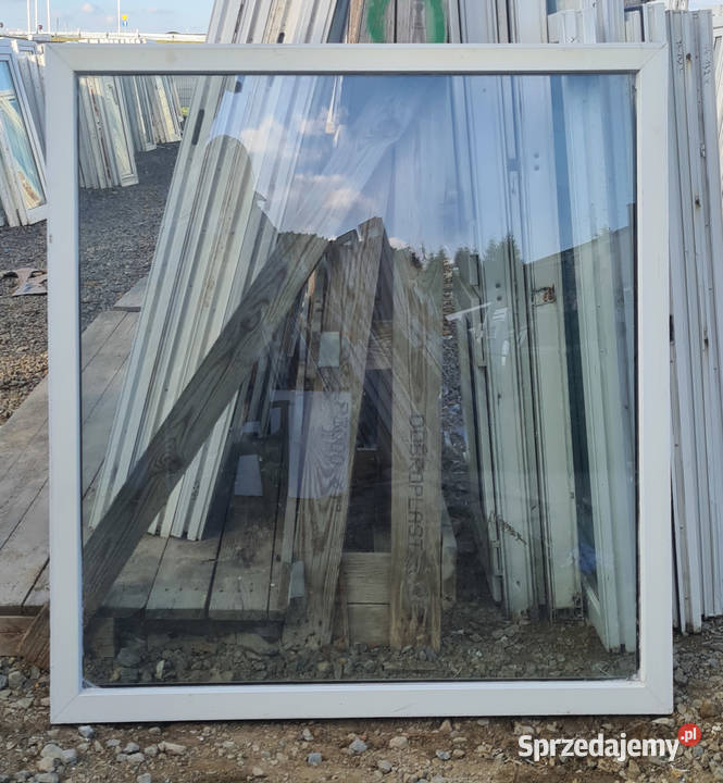OKNA KacprzaK Witryna 116X127 FIX Używany PCV Siedlce sprzedam