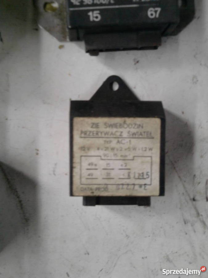 części Fiat 125 p moduł zapłonowy przerywacz