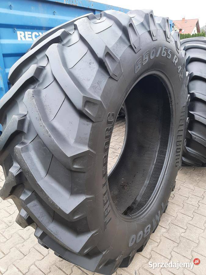 Opona używana rolnicza 65065R42 TRELLEBORG TM800 Pozostałe Zaścianki