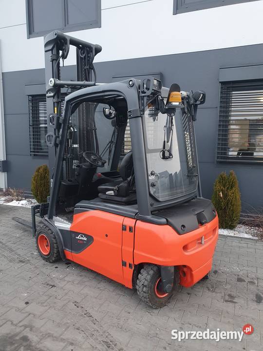 Wózek LINDE E20 4 sekcje Triplex 607m Przesuw Motoryzacja małopolskie