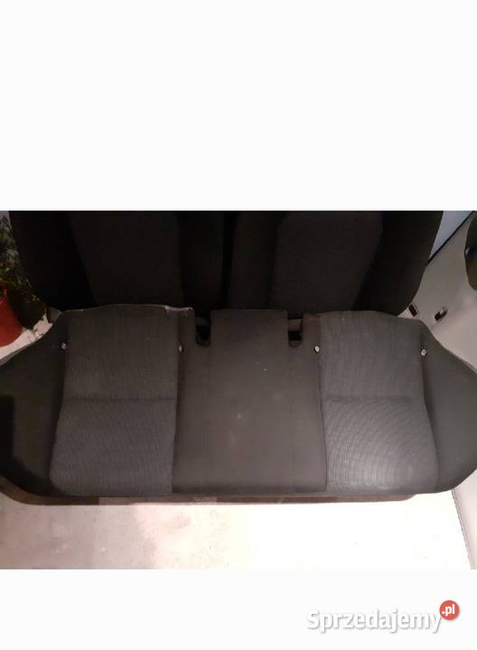 Fotele tył Mercedes W 204 czarny antracyt pomorskie Rąty