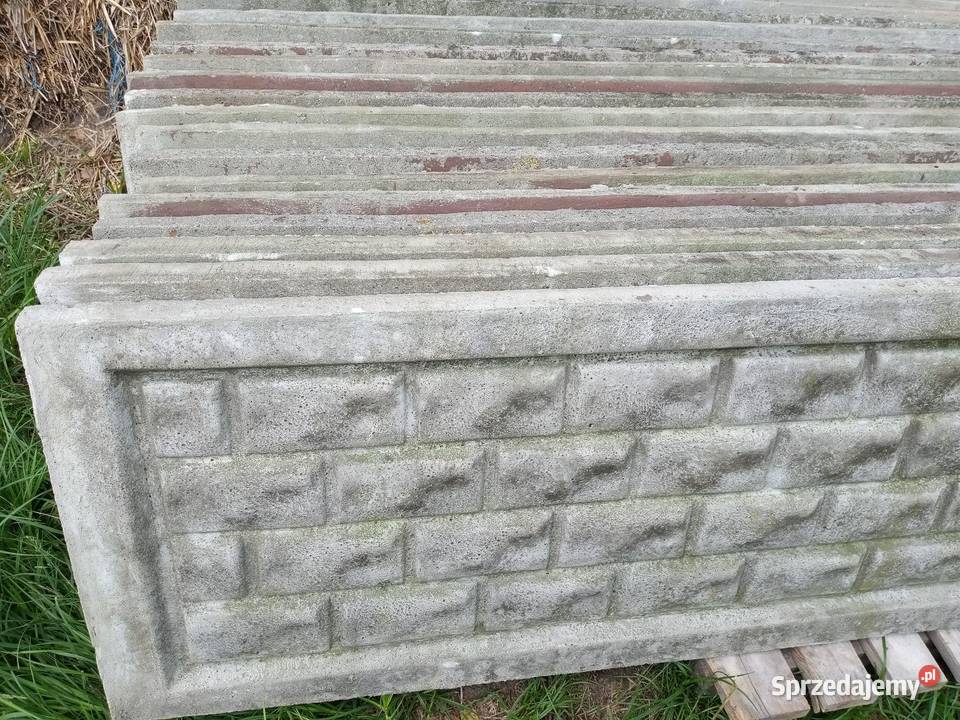 Ogrodzenie betonowe płot przęsła ogrodzeniowe Górno