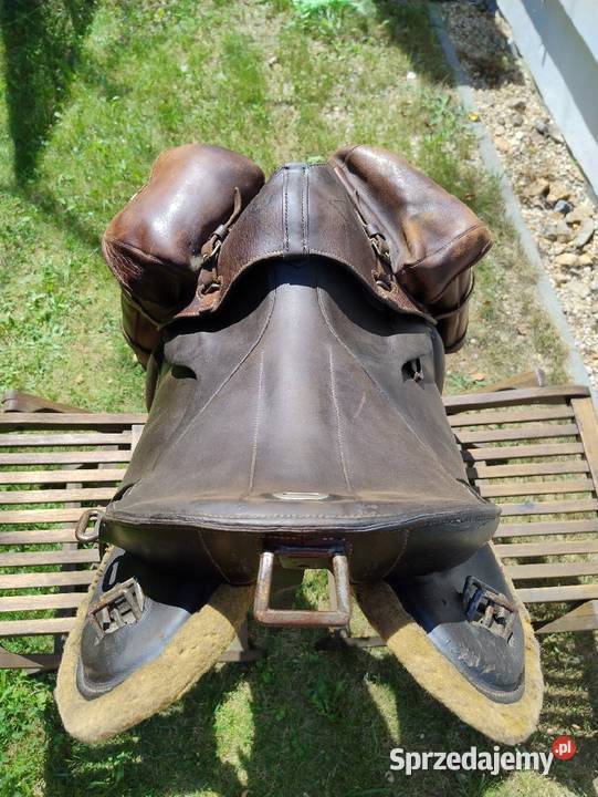 Siodło wojskowe kulbaka kawaleria Antyki, Sztuka, Kolekcje Skrajniwa