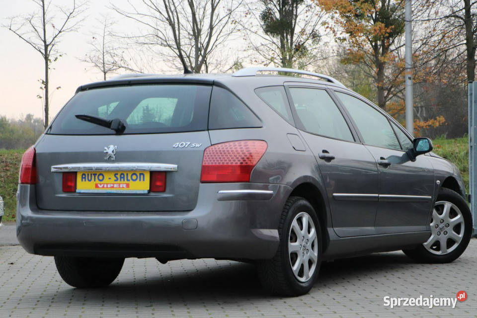 Peugeot 407 KLIMA6biegzarejestrowany Opole sprzedam