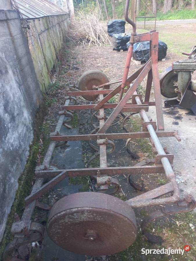 pług dwuskibowy małopolskie Więckowice