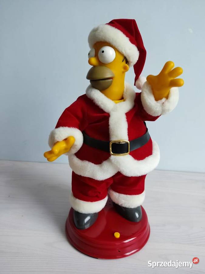 Święty Mikołaj Santa Homer Simpson Głuchołazy