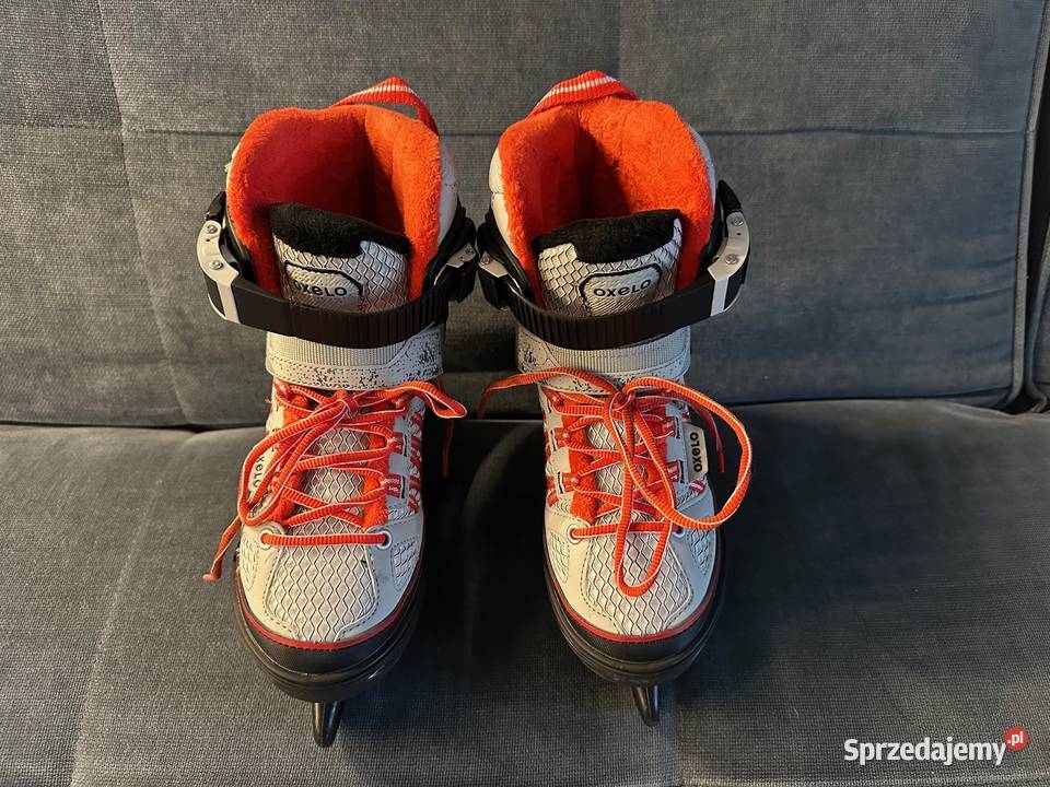 Łyżwy dziecięce Oxelo FIT 500 ochraniacze płóz Wrocław