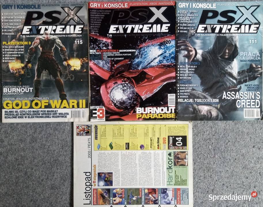 Pisma PSX Estreme Konsole i automaty Warszawa
