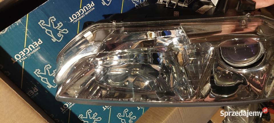 Lampa reflektor Peugeot 406 coupe lewy nowy Kalety