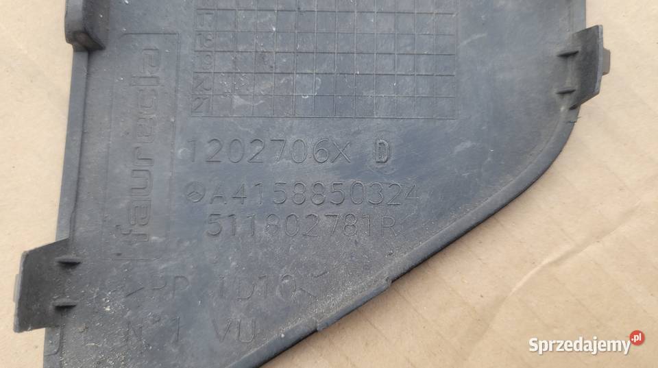 MERCEDES CITAN W415 ZAŚLEPKA HAKA ZDERZAKA PRZÓD osobowe Karoseria Ruda Śląska