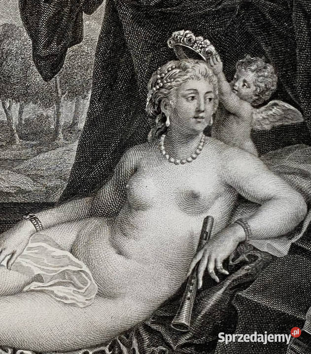 Tycjan 14881576 orygin miedzioryt 1786 erotyk Malarstwo