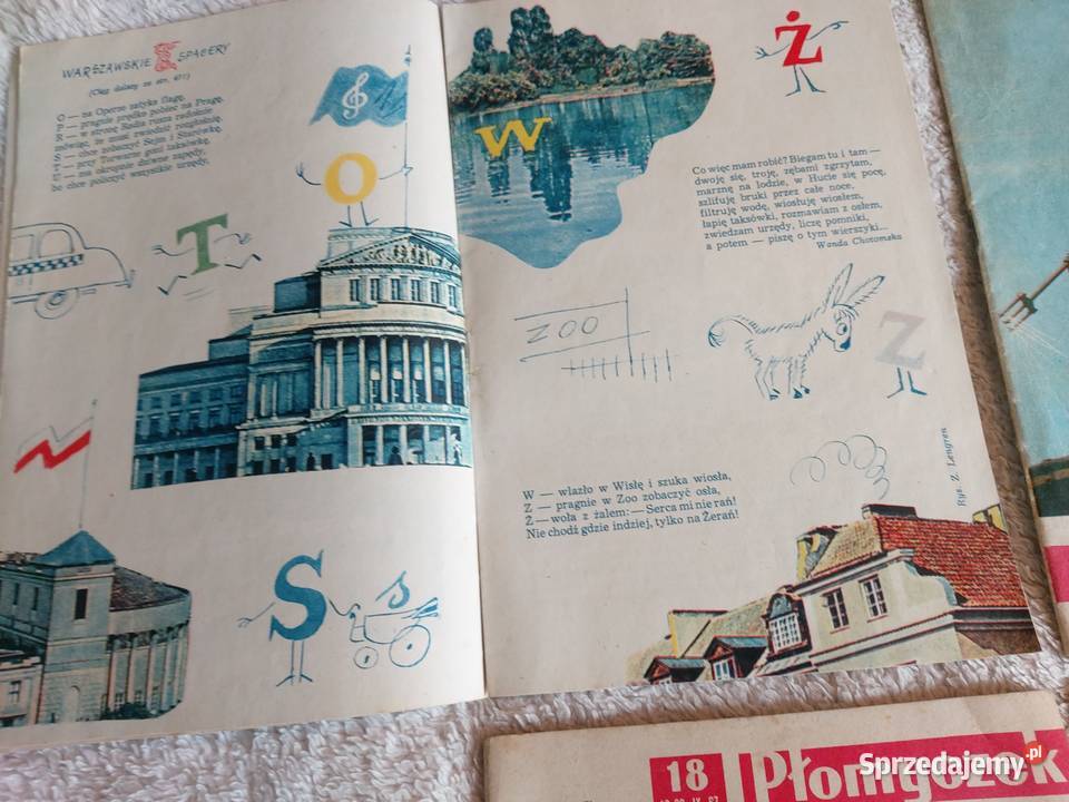 Stara Gazeta Płomyczek z roku 1966 i 1967 17 18 małopolskie Tarnów