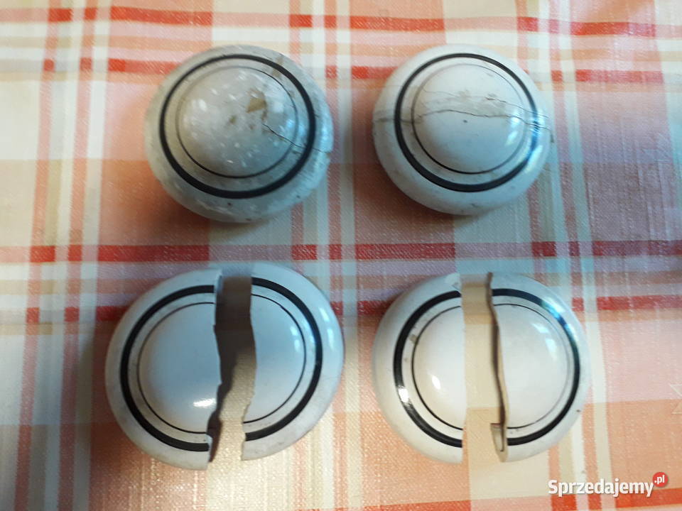 Zestaw 8 porcelitowych pojemników na przyprawy z Przybory kuchenne małopolskie Kraków