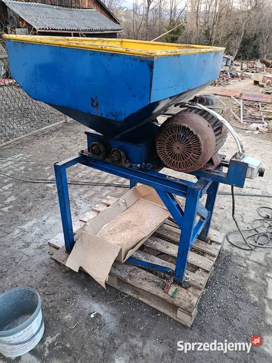 Gniotownik walcownik do ziarna polski