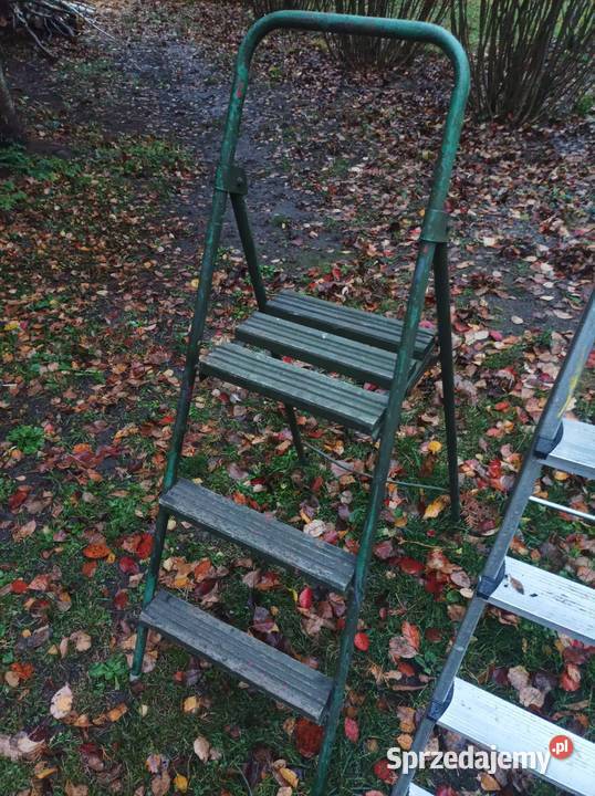 Drabina drabiny metalowa aluminiowa Sprzęt i akcesoria budowlane Sterdyń