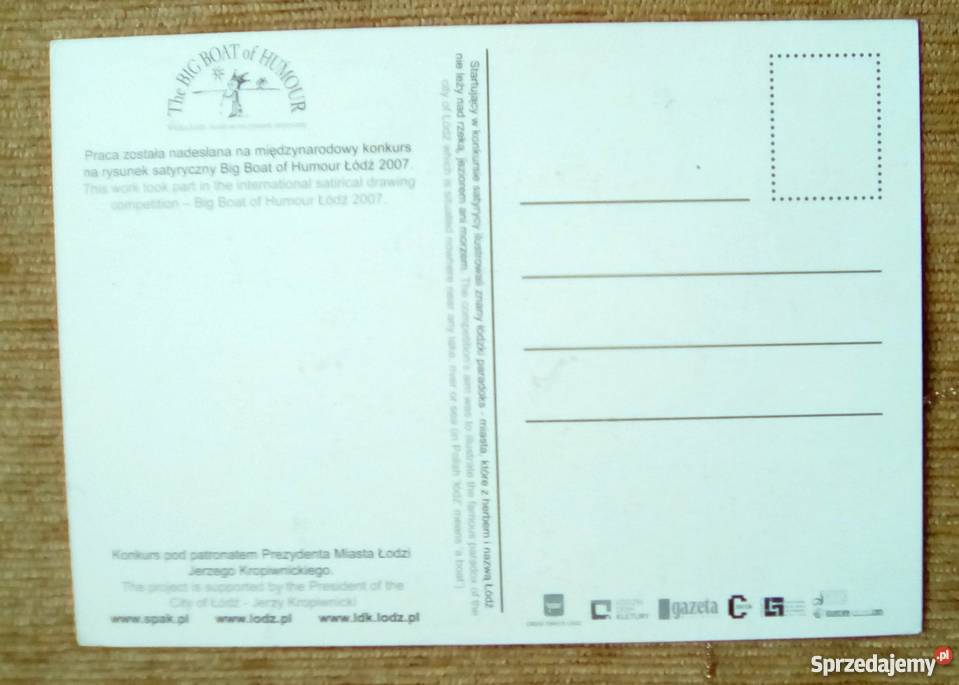 RYSUNEK SATYRYCZNY HENRYK CEBULA Piszczac