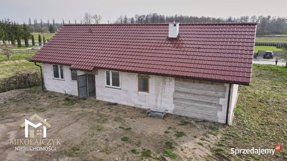 Dom wolnostojący z garażem Kinkajmy 127 m2 warmińsko-mazurskie Bartoszyce