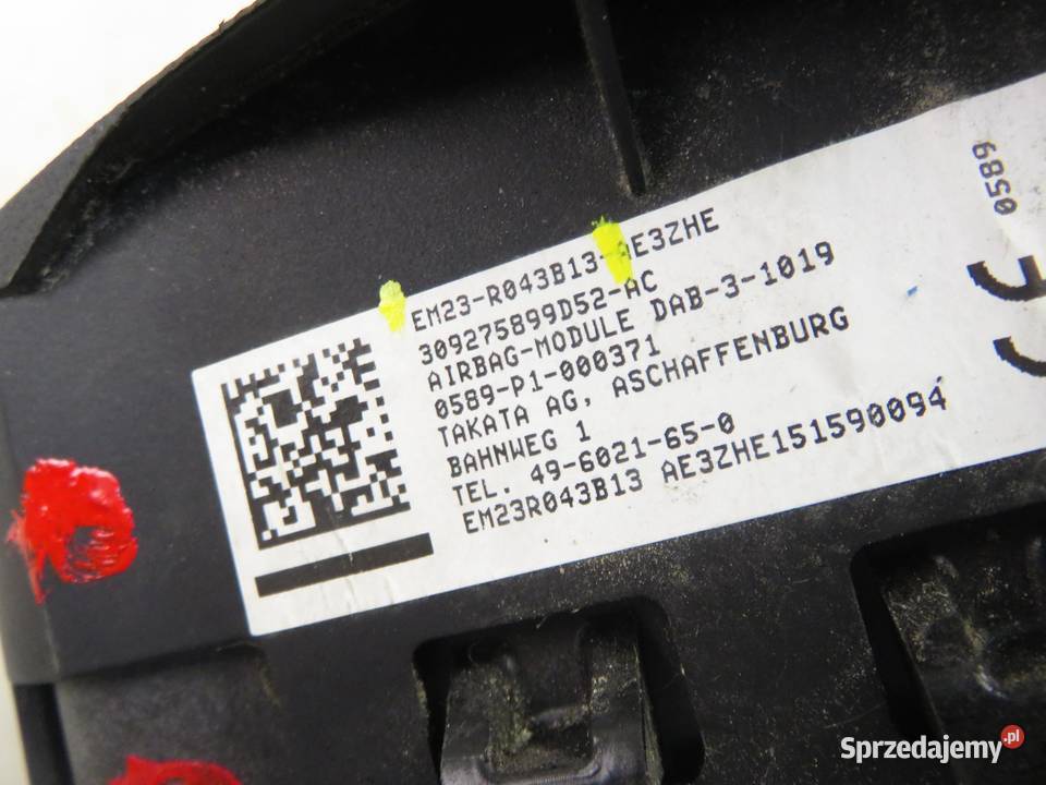 PODUSZKA KIEROWCY FORD GALAXY III CK EM23R043B13 małopolskie