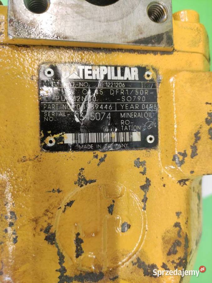 Pompa hydrauliczna A10V045DFR1 1221206 CAT TH 63 Pozostałe Wilkowo sprzedam