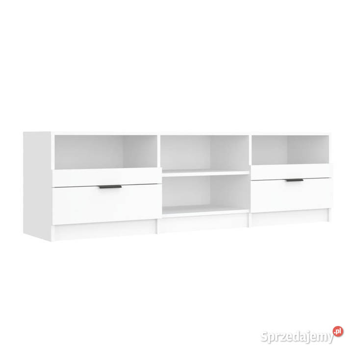 Szafka pod TV biała 150x335x45 materiał