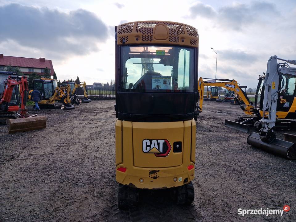 Minikoparka CAT 3016 przebieg 600mtg 2022r Ryżki
