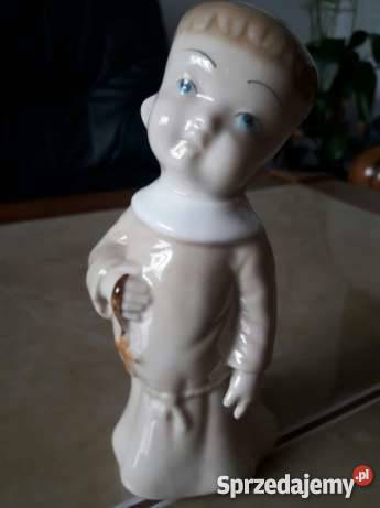 Figurka porcelanowa mnich Janów Lubelski