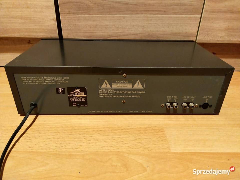 JVC KD V 100 magnetofon wielkopolskie Szamocin
