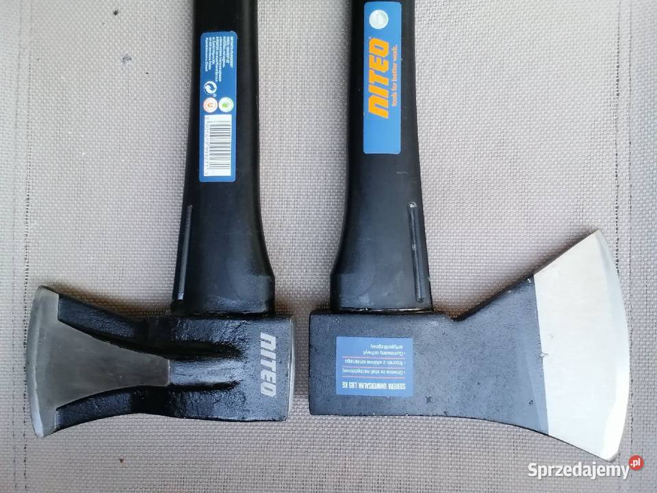 Zestaw śiekier 2 zwykła i rozłupująca Nowe Siekiery Wieliczka