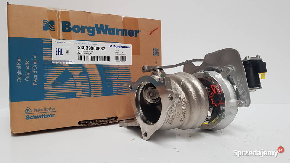 Turbosprężarka BorgWarner KKK 53039980663 ciężarowe Siedlce