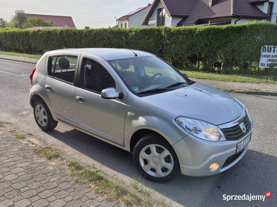 DACIA SANDERO 16B MPI OPŁACONY Z NIEMIEC KLIMA lakier metallic Końskie